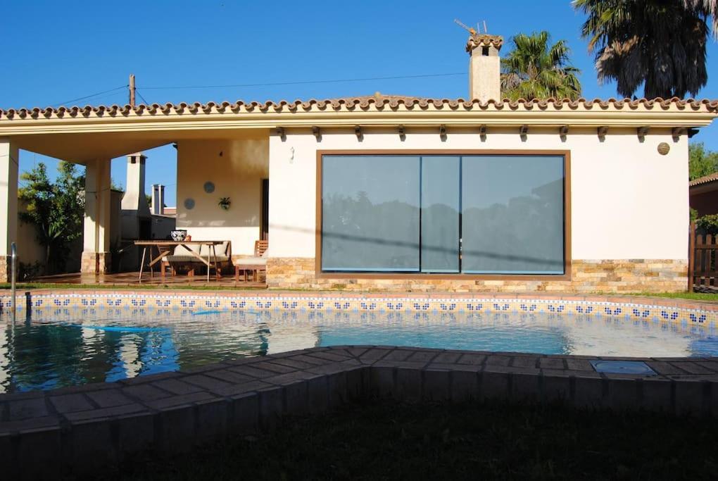 Villa Romina Piscina Privada Chiclana de la Frontera Bagian luar foto