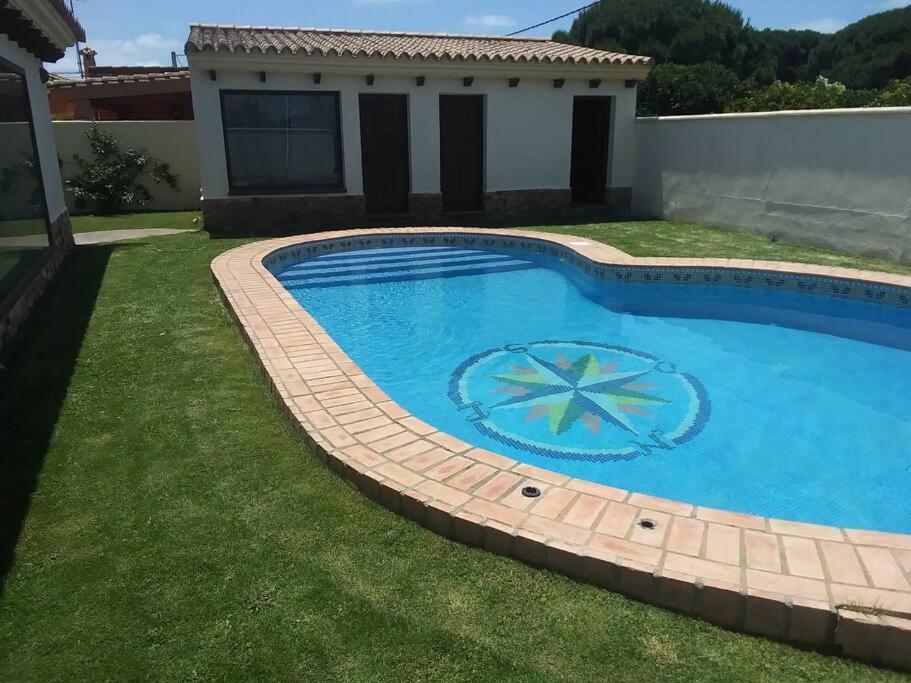 Villa Romina Piscina Privada Chiclana de la Frontera Bagian luar foto